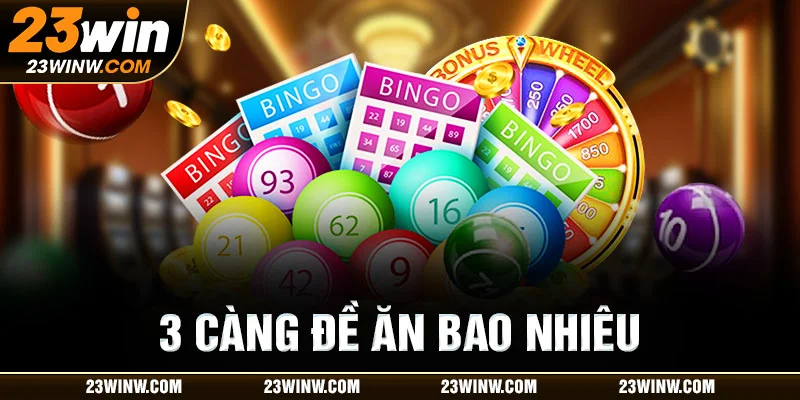 3 càng đề ăn bao nhiêu